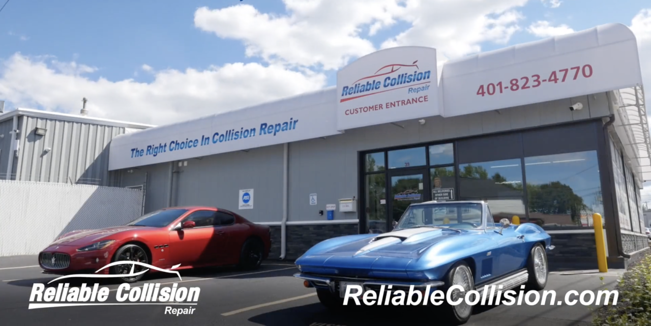Shop Tour Auto Body Repair Shop West Warwick RI Reliable Collision